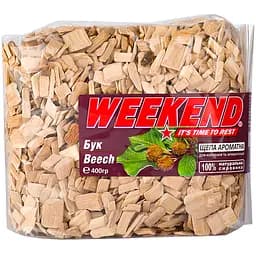 Щепа для копчения WEEKEND Бук, 400 г