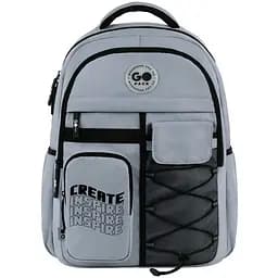 Рюкзак GoPack Education Teens 184 сірий Сірий (GO26-184L-2) - мініатюра 3
