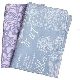 Набор полотенец MirSon №637 Blue days 50х30 см 2 шт.