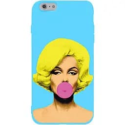 Чехол-накладка Toto Matt TPU 2 mm Print Case Apple iPhone 6/6s #44 Monro Sky Blue