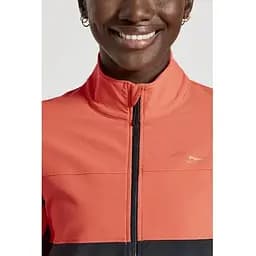 Куртка Saucony W Bluster Jacket M Orange/Black (1097-800389-VRM) - мініатюра 5