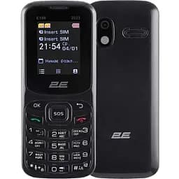Мобильный телефон 2E E180 (2023) Black (UA UCRF)