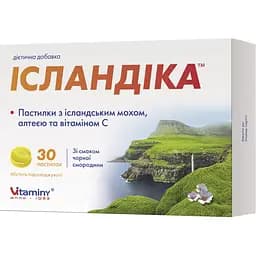 Пастилки Gofarm Исландика алтеей и витамином С 30 шт