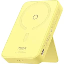 Внешний аккумулятор Baseus MagPro Magnetic Bracket 5000mAh 20W Yellow (P10064101Y23-00) [117957]