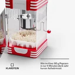 Апарат для приготування попкорну Klarstein Volcano (10045352) - мініатюра 2