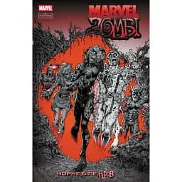 Комікс Varvar Publishing Marvel Зомбі Чорне Біле Кров Випуск 3 (обкладинка 4) - Енніс Гарт