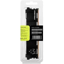 Модуль пам'яті для комп'ютера DDR4 16GB 3600 MHz Black Prologix (PRO16GB3600B4) - мініатюра 5