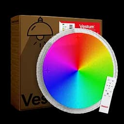 Стельовий світильник Crystal зоряне небо 76W 495 x 60 мм 3000К-6500К RGB з ДК