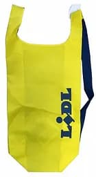 Легка сумка-рюкзак шопер для покупок 20L Delta-Sport Жовта