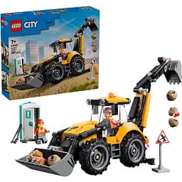 Конструктор LEGO City Жовтий екскаватор-навантажувач (60480)