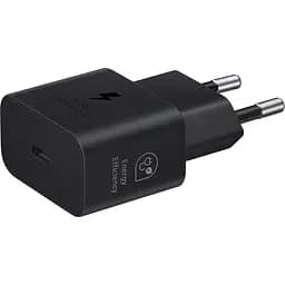 Мережевий зарядний пристрій Samsung 25W + Cable USB-С to USB-С Black (EP-T2510XBEGEU) [95121] - мініатюра 2