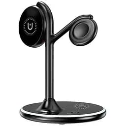 Зарядка Qi 3 in 1 Foldable Magnetic Wireless Charger X516 |15W, Phone/AirPods/iWatch|