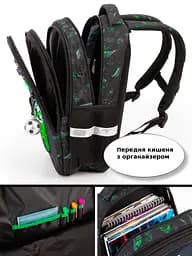 Шкільний ортопедичний рюкзак 3 в 1 для хлопчика School Standard 38х30х18 см Майнкрафт початкової школи (Full 170-86) - мініатюра 6