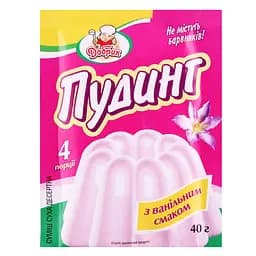 Пудинг Добрик з ванільним смаком, 40 г ( 723653) - мініатюра 2