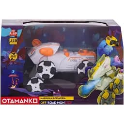 Машинка Otamanko Трюковий всюдихід Off-road Monster Помаранчевий - мініатюра 4