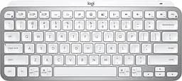 Клавіатура Logitech MX Keys мінімалістська та бездротова з підсвічуванням, компактна, Bluetooth, підсвічування Б\в