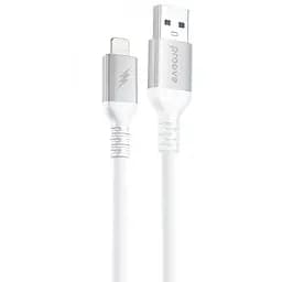 Кабель Proove ReGen Silicone USB to Lightning 2.4A (1m) white