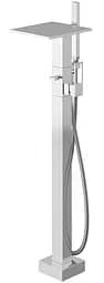 Смеситель для ванны напольный Kohlman Nexen chrome QF1165U Хром