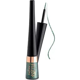 Підводка для очей TopFace Instyle - Metallic Eyeliner PT554 06 зелена 3.5 мл