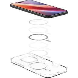 Чохол Spigen Liquid Crystal with MagSafe для Apple iPhone 16 Pro Crystal Clear (ACS08389) [122071] - мініатюра 6