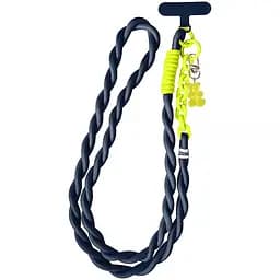 Шнурок-кросбоді Kite 3022-3 темно-сірий (K26-3022-3)