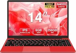 Ноутбук WOZIFAN Laptop W7 14inch 6/256Gb Red
