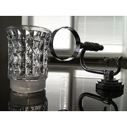 Склянка для зубних щіток Kugu Versace 206C хром