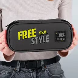 Пенал Kite Free Style сірий (K25-662-14) - мініатюра 7