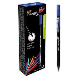 Фломастеры BIC Intensity Fine 12 шт. синие (942070)