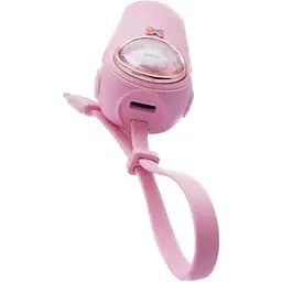 Дитячий УМБ Power Bank 5000mAh повербанк Котик Pink (11237) - мініатюра 5
