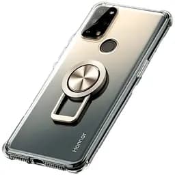 Чохол Phone Case Clear Car Magsafe з магнітною підставкою для Honor 90