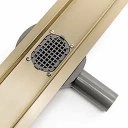 Душовий канал Rea Pure Neo mirror gold pro 70 см REA-G5600 - мініатюра 3