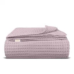 Плед-покрывало Cosas Laurel Greek Waffle вафельный 160х230 см лиловый (Blanket_24Laurel_GreekWaffle_160x230)