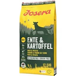 Сухой беззерновой корм для взрослых собак Josera Ente & Kartoffel Утка и Картофель 12.5 кг