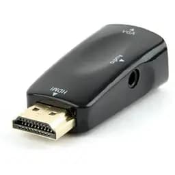 Адаптер Cablexpert HDMI-VGA/3.5 мм, чорний (AB-HDMI-VGA-02)