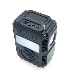 Портативна сонячна система 5-в-1 (ліхтар + радіо + Bluetooth + Power Bank + сонячна панель) - мініатюра 3