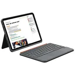 Клавіатура-чохол WIWU MK-005 3 in 1 for iPad 10.2''/10.5'' Bluetooth Grey - мініатюра 2