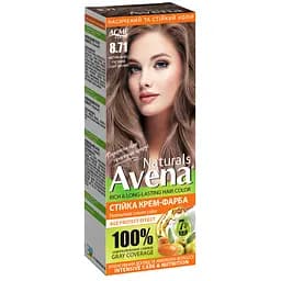 Стійка крем-фарба для волосся Acme Color Avena Naturals 8.72 натурально-русявий