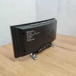 Годинник настільний з радіо Technoline WT460 Blue LED Black/Silver (WT460 blaue LED) - мініатюра 8