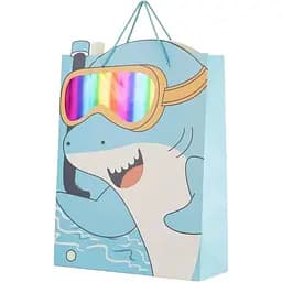 Пакет подарунковий XDW111145 Блакитний