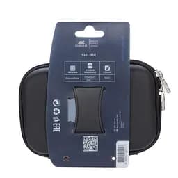 Чохол для зовнішнього жорсткого диску 2,5" Rivacase 9101 Black (9101 (Black) HDD) - мініатюра 3