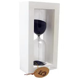 Часы песочные в деревянном корпусе на 5 минут (черный песок) 81823