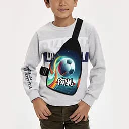 Сумка через плечо детская Футбол 29х17 см сумка слинг для мальчика (02242)