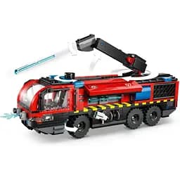 Конструктор LEGO City Пожежна вантажівка в аеропорту 691 деталь (60499) - мініатюра 7