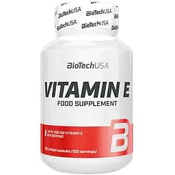 Вітаміни та мінерали BioTech Vitamin Е 300 mg, 100 капсул