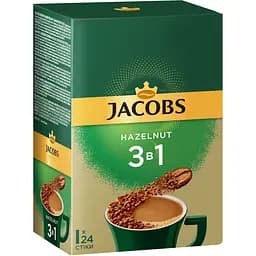 Напиток кофейный Jacobs 3 в 1 лесной орех, 15 г (797979)
