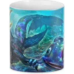 Кружка GeekLand League of Legends Лига Легенд Nami Fizz Fan Art LOL 02.02.270 330 мл белая