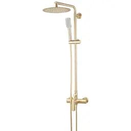 Душова система Koer KB-52028-12, 2 функції KR5311, Золотий