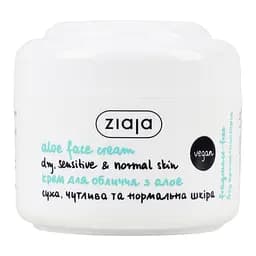 Био-крем для лица Ziaja Алоэ непарфюмированный 50 мл (08843)