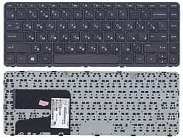 Клавіатура для ноутбука HP Pavilion (14-E) Black, (Black Frame) - мініатюра 3